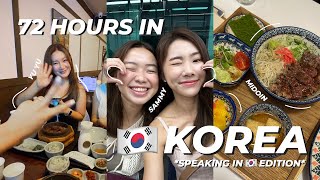 Speaking in Korean 🇰🇷 in Seoul for 72 Hours  Mongabong [upl. by Kaleena456]