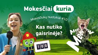 Kas nutiko gaisrinėje  MOKESČIUKŲ NUOTYKIAI 10 [upl. by Euphemie]