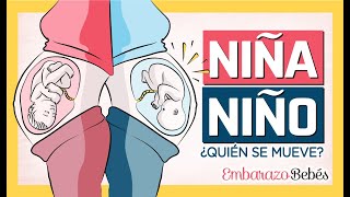 ¿NIÑA o NIÑO 😁🤰🏻 ¿Quién se MUEVE más y primero ¿Quién se FORMA más rápido [upl. by Stevena13]