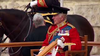 “Les Huguenots” amp “The Ballyragget” at Trooping the Colour 2024 [upl. by Amorete]