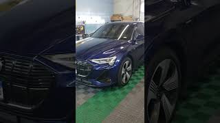 Audi ETron Full Windshield Tint automobile autotint [upl. by Sahc]