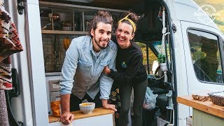 WHY did they SHIP their van HERE Van Life Wales with Eamon amp Bec [upl. by Merill414]