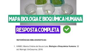 Mapa Biologia e Bioquímica Humana [upl. by Lehteb]