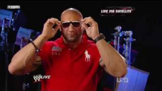 John Cena wants answers from Batista on RAW 02152010 with the promo about what happened [upl. by Caine]