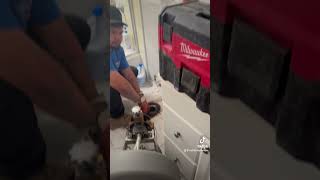 Plumb on 🪠 plumbing rooter draincleaning shortsvideo [upl. by Darlleen]