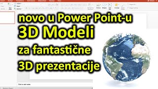 Animirane 3D Prezentacije u NOVOM power pointu [upl. by Kenrick606]