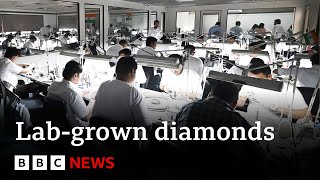 Inside India’s labgrown diamond industry  BBC News [upl. by Clifton]