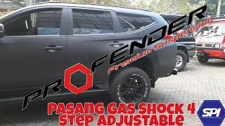 GAS SHOCK 4 Step ADJUSTABLE By PROFENDER for MITSUBISHI PAJERO [upl. by Persas]