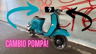 MONTO una pompa freno 81 sulla VESPA M200 [upl. by Pallua]