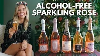 5 AlcoholFree Sparkling Rose Wines for the Holidays [upl. by Anerys]