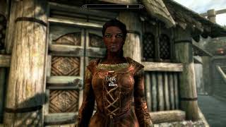 Ahlam Dialogue Restored feat Nazeem  Skyrim Cut Content Restoration [upl. by Grail]