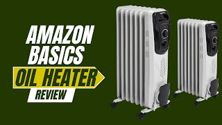 Amazon Basics Oil Heater Review [upl. by Macmahon]