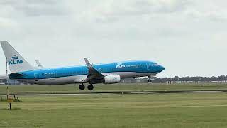 Arrival from Porto KLM flight KL1572 at Amsterdam Schiphol Airport [upl. by Ramin]