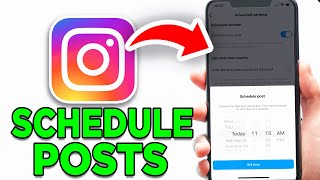 How to Schedule Instagram Posts iPhoneAndroid [upl. by Freya]