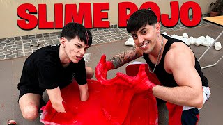 HACEMOS 1000 KILOS DE SLIME CON THIAGO [upl. by Eidnam]