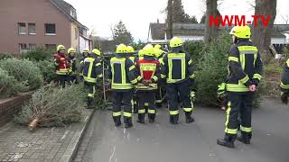 2020 01 11 13522 Georgsmarienhuette Unfall Tannenbaumaktion [upl. by Monroe]