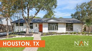 Inside A Fully Renovated Modern Home in Houston  MustSee [upl. by Nimzay]