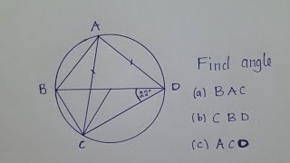 Circle theorem exam question [upl. by Sinegra]