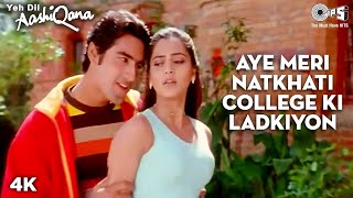 College Ki Ladkiyon  Yeh Dil Aashiqana  Udit Narayan  Karan Nath amp Jividha  Romantic Songs [upl. by Hampton]