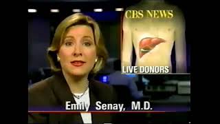 CBS News Health Break sponsored by Advil LiquiGels  October 5 1999 [upl. by Carmelita]