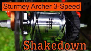 Sturmey Archer 3Speed Belt Drive [upl. by Ellora]