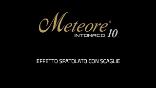 METEORE 10 INTONACO VALPAINT  SPATOLATO CON SCAGLIE  Official Video [upl. by Chancey]