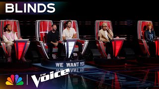 Maddi Jane Wows All Four Coaches Singing quotEscapismquot  The Voice Blind Auditions  NBC [upl. by Haldeman]