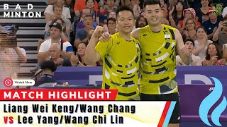 Can Liang Wei KengWang Chang beat Lee YangWang Chi Lin in the 2024 Olympic Final [upl. by Esiuole]