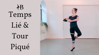 Plus 4 Tips For Piqué Turns Ballet Tutorial beginner [upl. by Melinda]