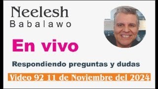 Neelesh en Vivo 11 de Noviembre 202 [upl. by Cecilio435]