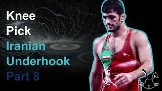 Yazdani Knee Pick  Iranian Underhook  Part 8 [upl. by Hengel]