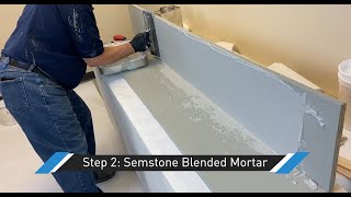 Semstone Blended Mortar for Vertical Surfaces [upl. by Acinorahs]