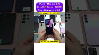 iPhone 12 Pro Max 256gb  màu gold cực hiếm [upl. by Ahsiekin863]