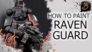 HOW TO PAINT RAVEN GUARD A StepByStep Guide [upl. by Gamin]