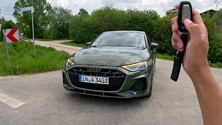 2024 Audi A3 35 TFSI Sportback 150PS  HIGH SPEED POV Drive on German Autobahn [upl. by Helgeson578]