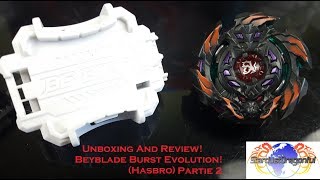 Starter Balkesh B3 2BAt Unboxing and Review Beyblade Burst Evolution Hasbro Partie 2 [upl. by Eatnahc]