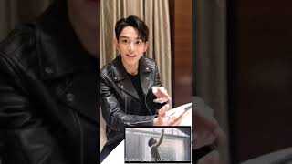 190409 LUCAS REACTION to Rainbow V TEN X WINWIN Choreography  lovely Billie Eilish Khalid [upl. by Yacov]