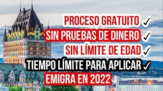 CONSEGUIR TRABAJO EN CANADÁNUEVO PROGRAMA TE LO PONEN MÁS FÁCILCONVOCATORIA DE EMPLEO QUÉBEC 2022 [upl. by Caassi559]