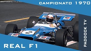 REAL F1 campionato 1970 con Arturo Merzario [upl. by Krystyna]