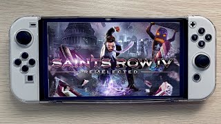 Saints Row IV Re Elected  Nintendo Switch Oled Gameplay [upl. by Spiegel]