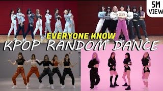 POPULAR  KPOP RANDOM DANCE MIRRORED  Everyone know [upl. by Milly]