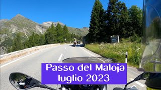 Svizzera in moto  luglio 2023  Malojapass BMW R 1250 GS [upl. by Capps557]