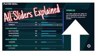 What Does Each Slider Do In Madden Clearing Up The Confusion [upl. by Doone529]