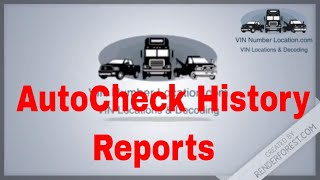 Autocheck Vehicle History Reports  How to get a free online vehicle history report [upl. by Spratt371]