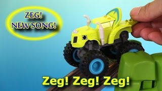 Blaze and the Monster Machines Theme Song Zeg Sing A Long Song [upl. by Caughey686]