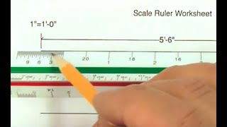 How to use a Scale Ruler Plus a Worksheet and paper scale ruler with download link [upl. by Imarej]