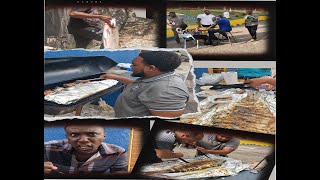 How to Cook a Whole Tarpon 25lbs on the Grill Catch N Cook at Work Best Tasting Fish [upl. by Isacco]