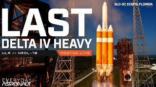 SCRUBBED Watch the LAST Delta IV Heavy launch EVER [upl. by Bowman677]