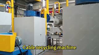 Cable recycling machine [upl. by Cullen]