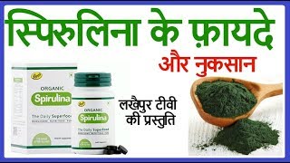 Spirulina Benefits Side Effects in Hindi  स्पिरुलिना के फ़ायदे और नुकसान [upl. by Myke]